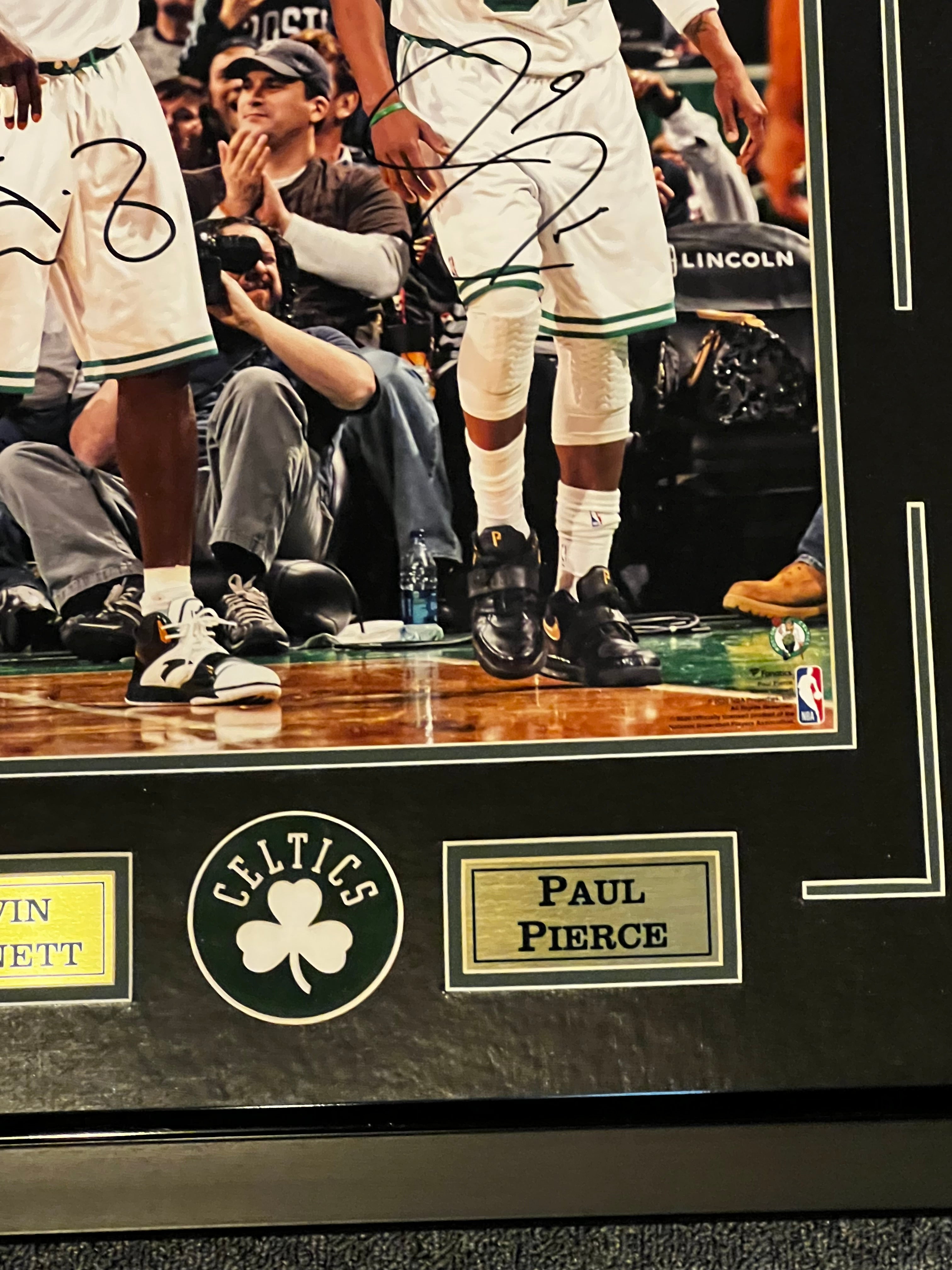 Boston Celtics - Kevin Garnett and Paul Pierce Autographed