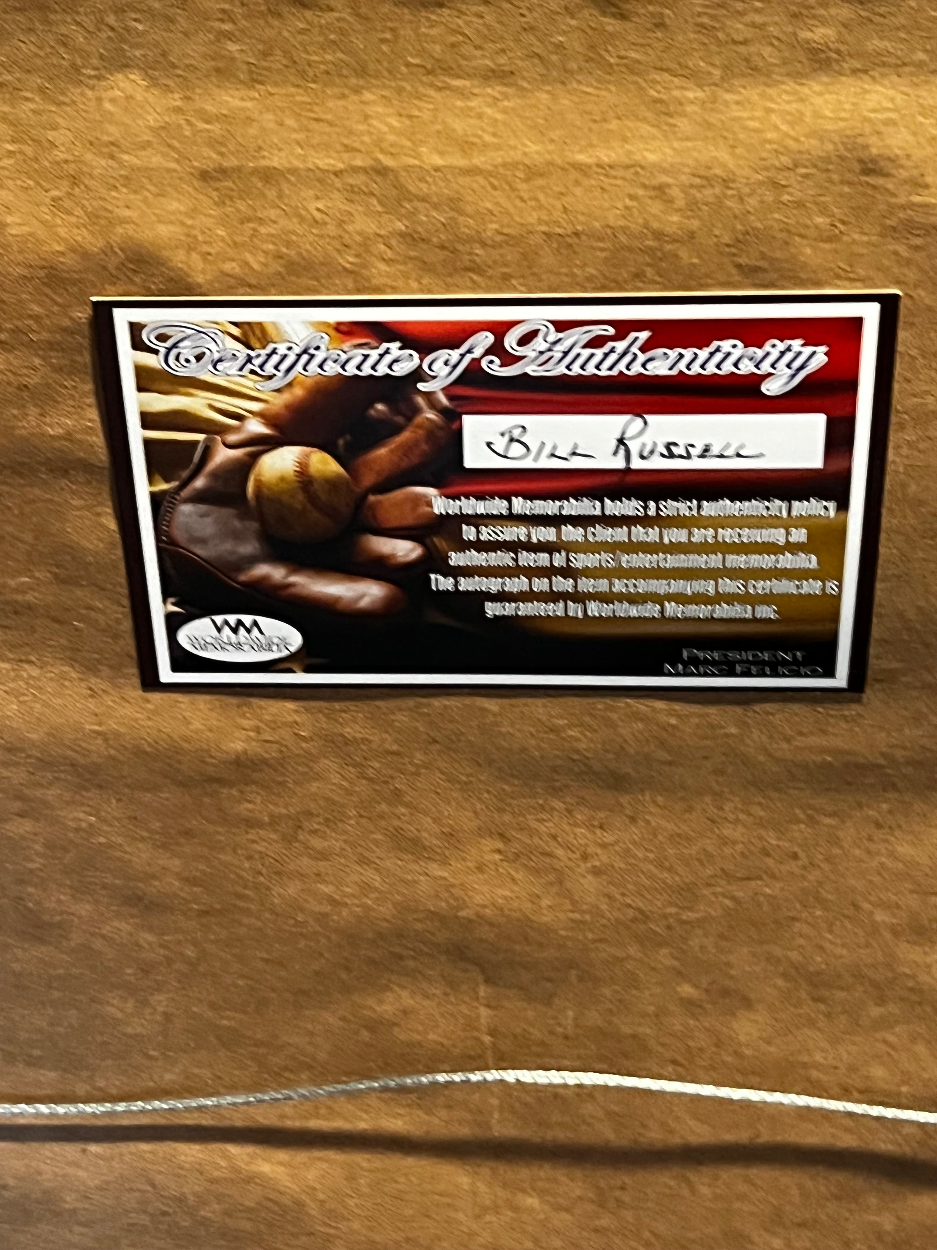 Boston Celtics Legend Bill Russell