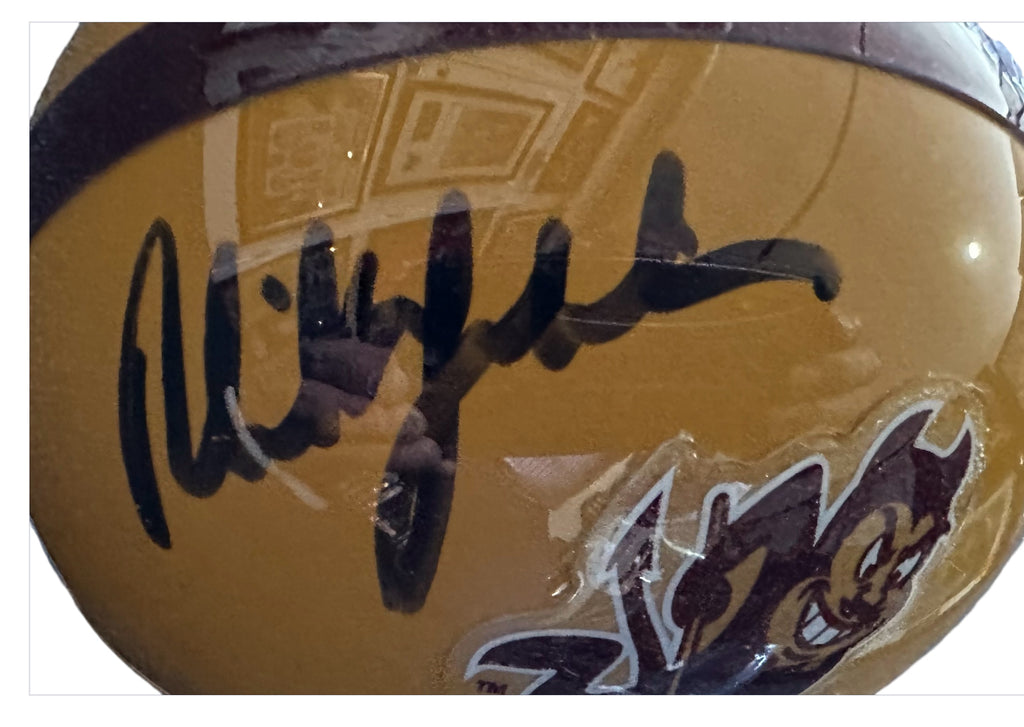 Arizona State University - Phil Mickelson Autographed Mini Helmet
