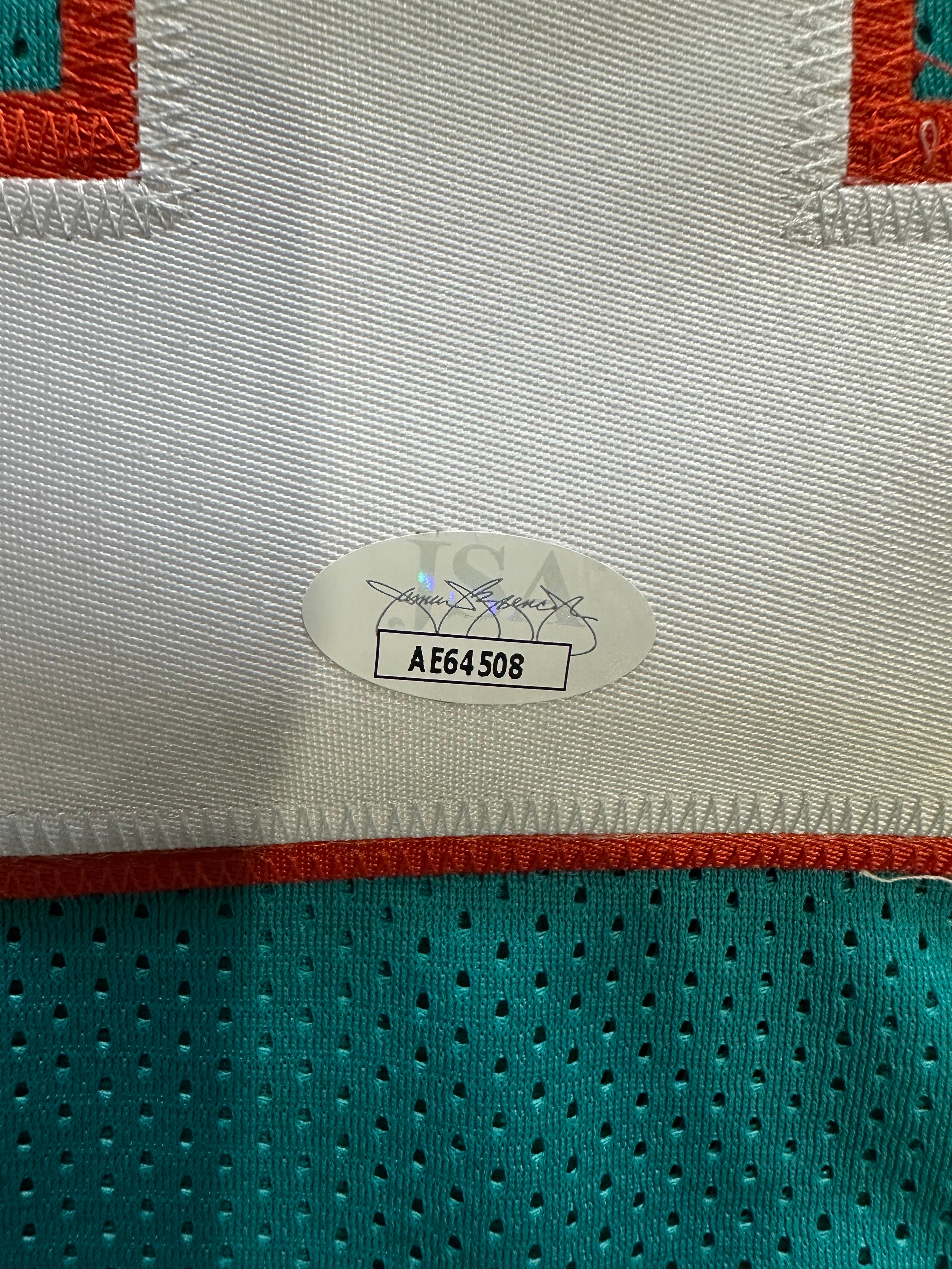 Miami Dolphins - Tua Tagovailoa Autograhed Football Jersey