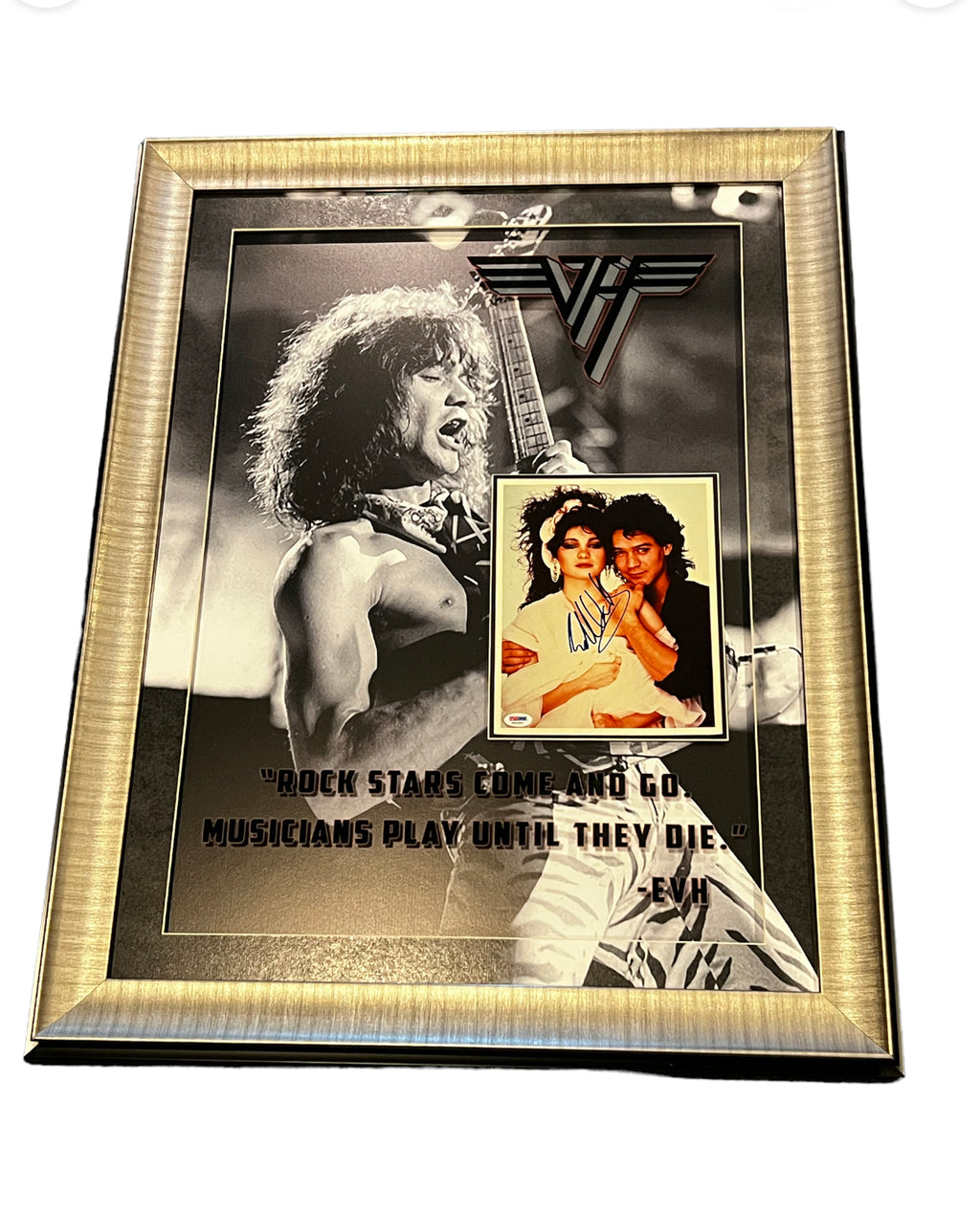 Eddie Van Halen Autographed