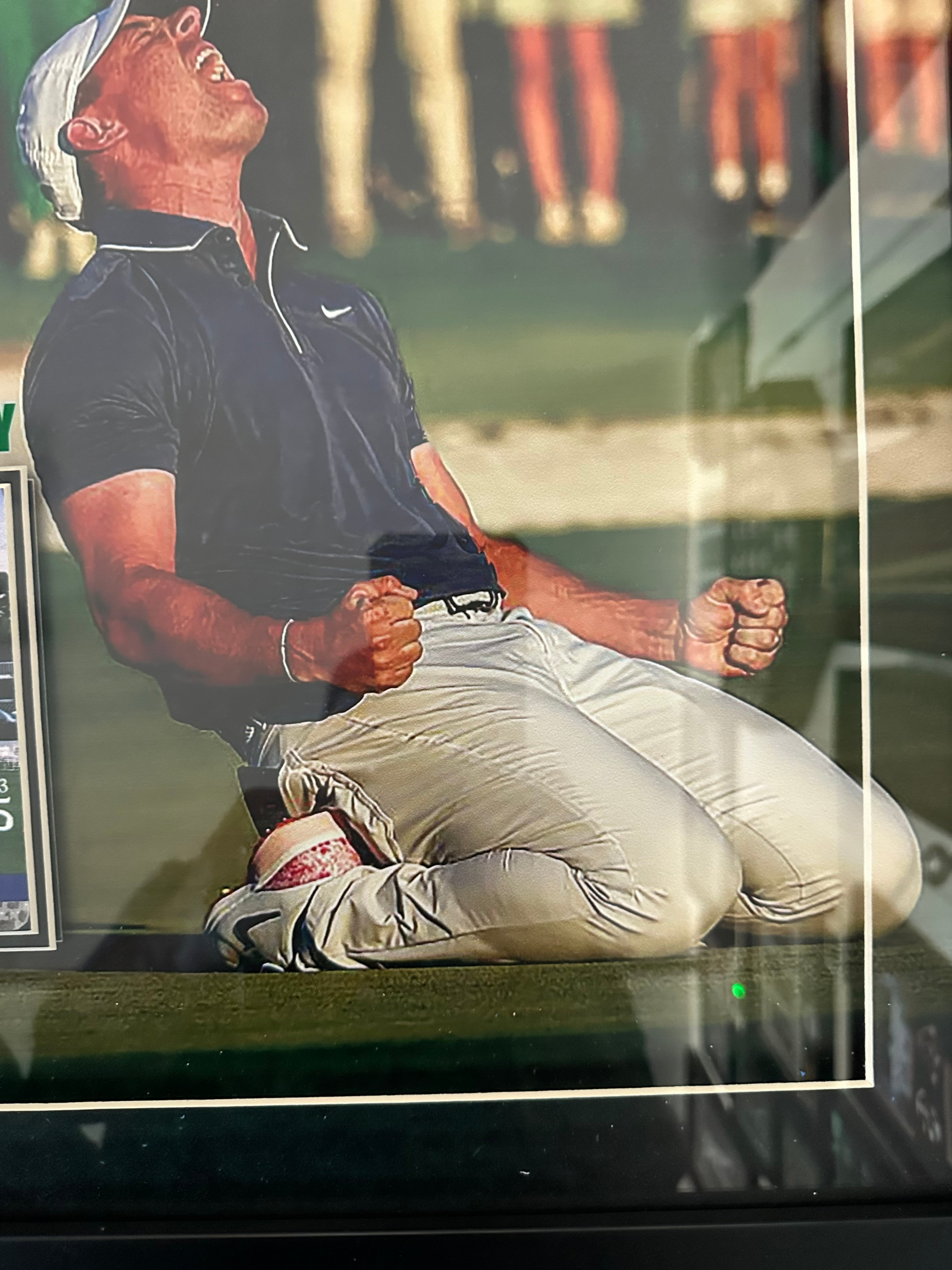 2025 Masters Champion - Rory McIlroy with facsimile signature