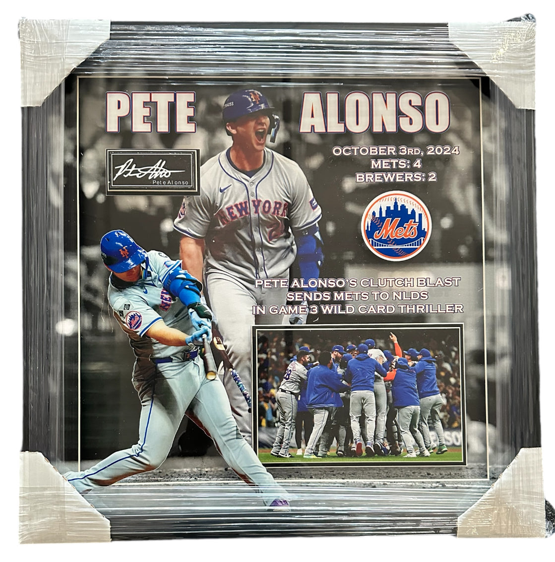 New York Mets - Pete Alonso HR Win against the Brewers