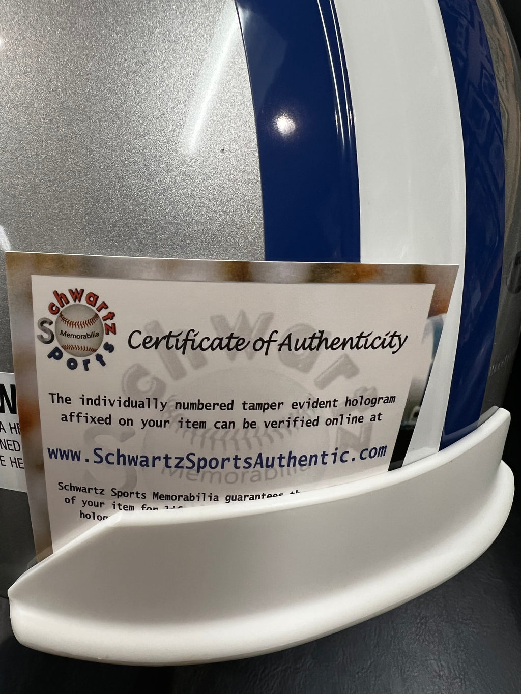 Detroit Lions - Barry Sanders Inscribed Helmet