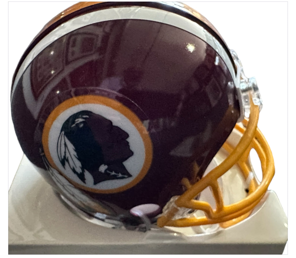 Washington (Commanders) - Randy Thomas Autographed Mini Helmet