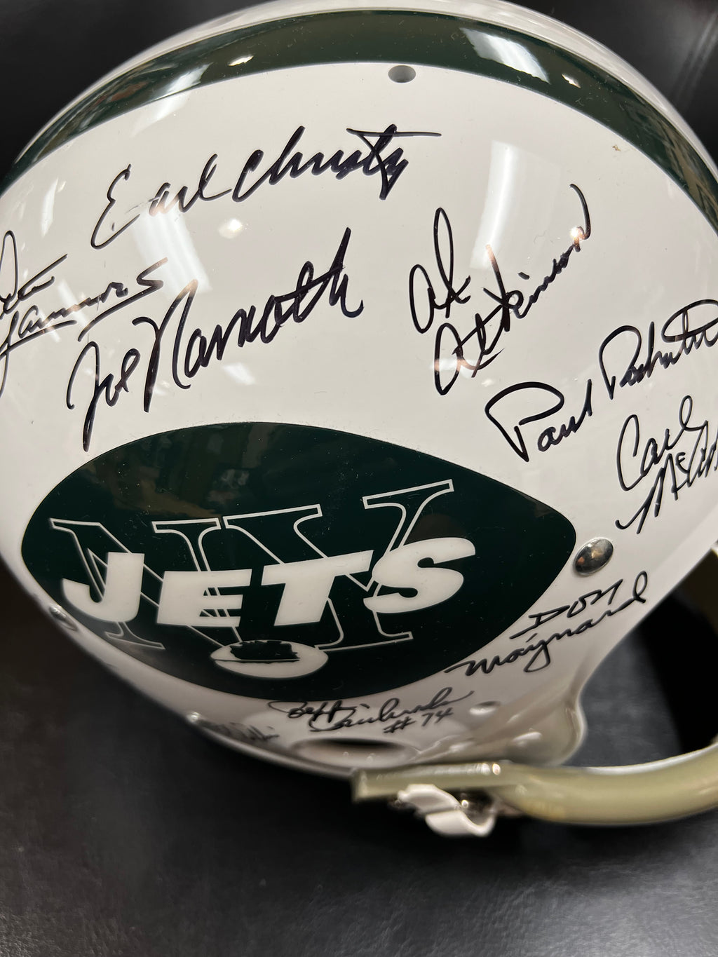 1969 New York Jets Team Helmet