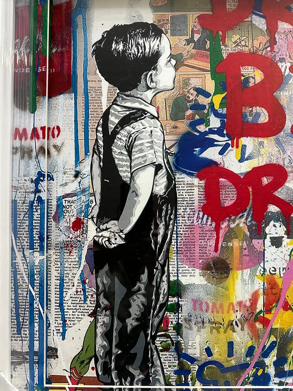 Dream Big Dreams - Childs Room Pop Art by Banksy