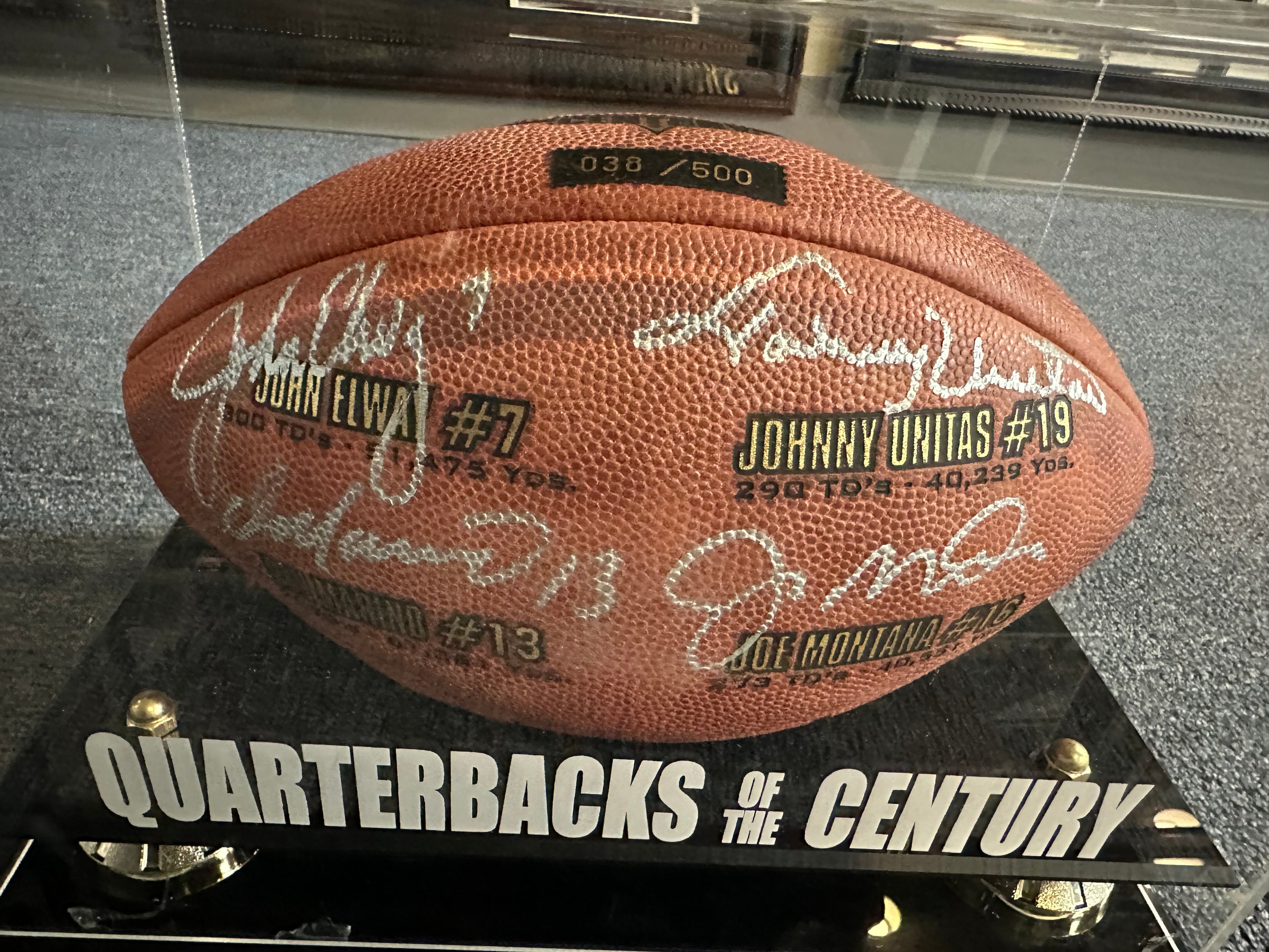 Quarterbacks of the Century Football (38 of 500)