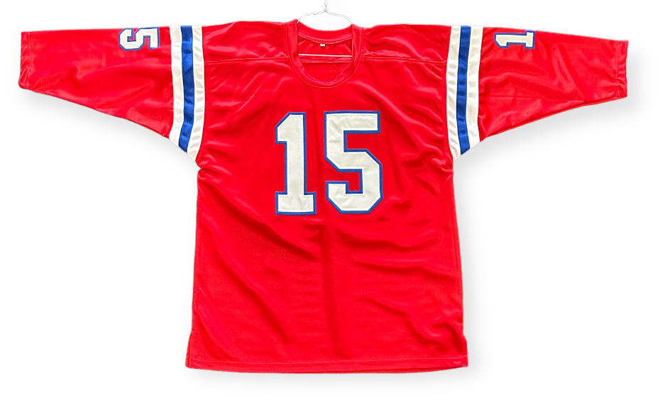 Boston Patriots - Babe Parilli Inscribed Football Jersey