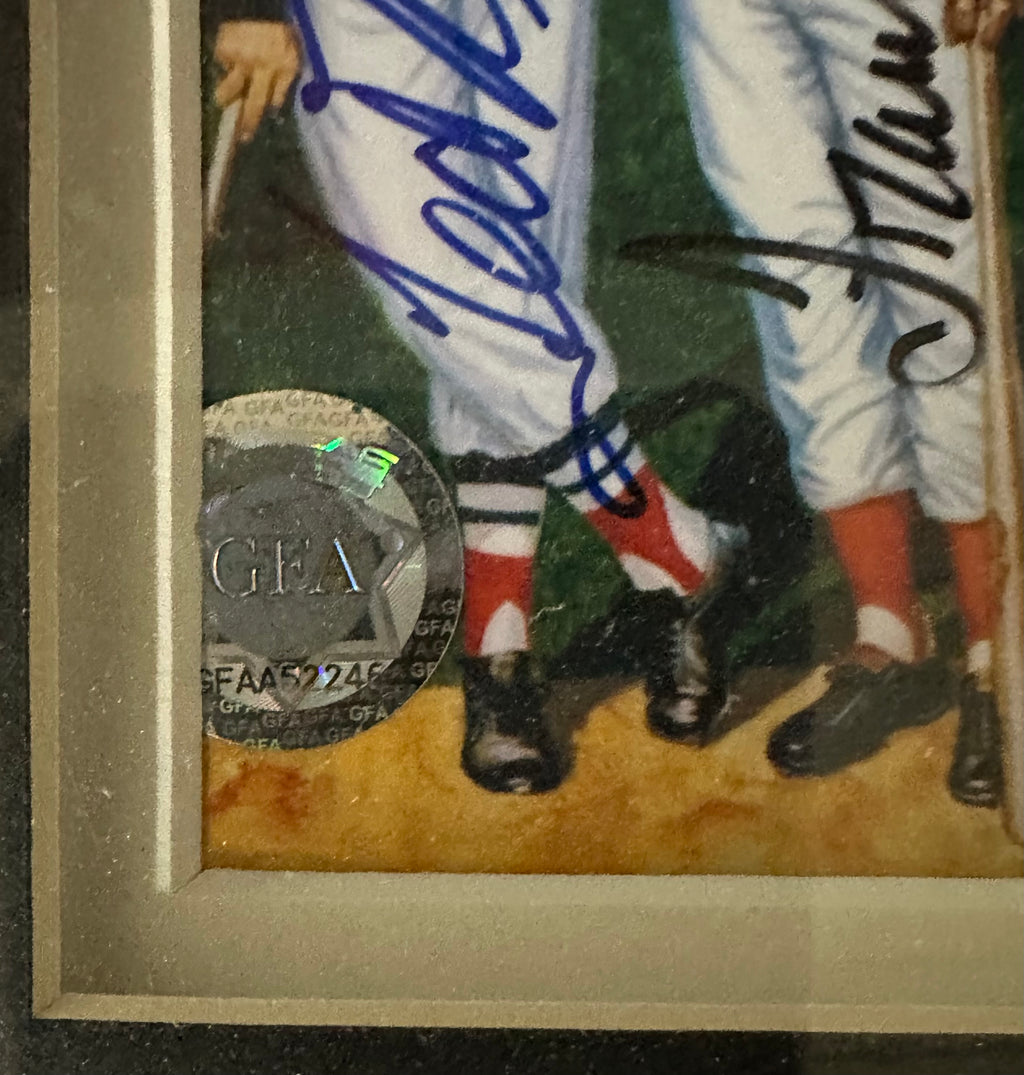 500 Homerun Club with 11 autographs