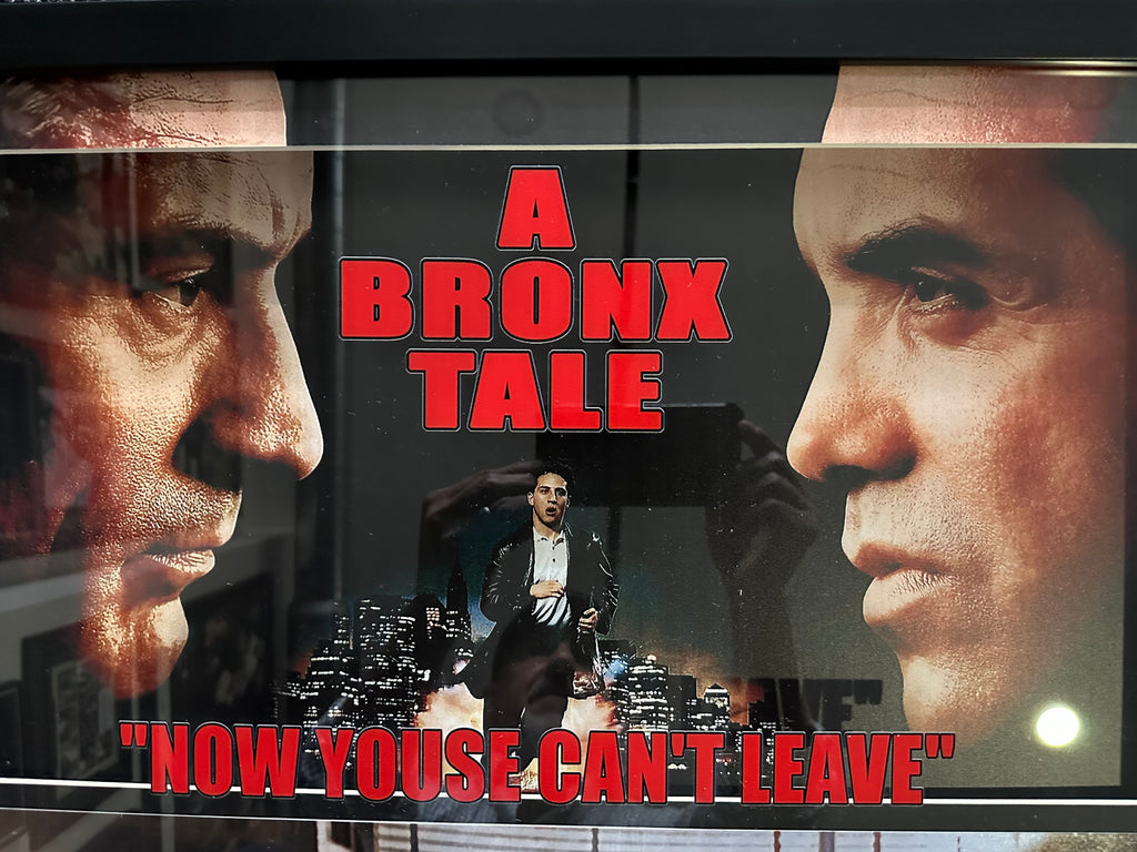 A Bronx Tale with Quote - Autographed by Chazz Palminteri and Lilo Brancato