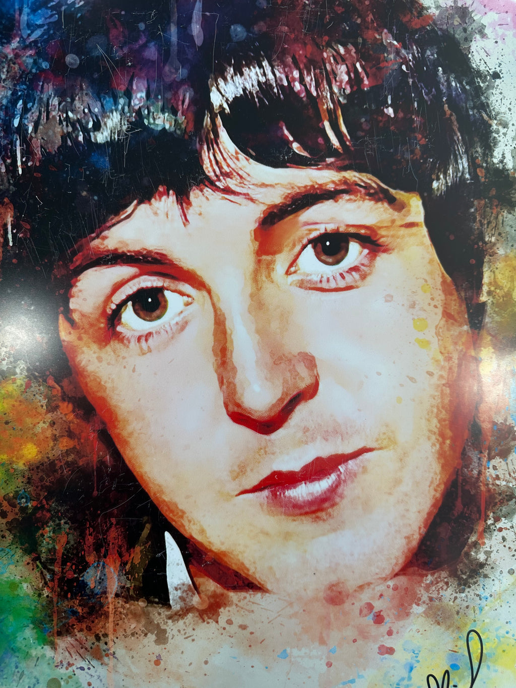 Paul McCartney Wall Art by Cherie Grampp (aka Shari)